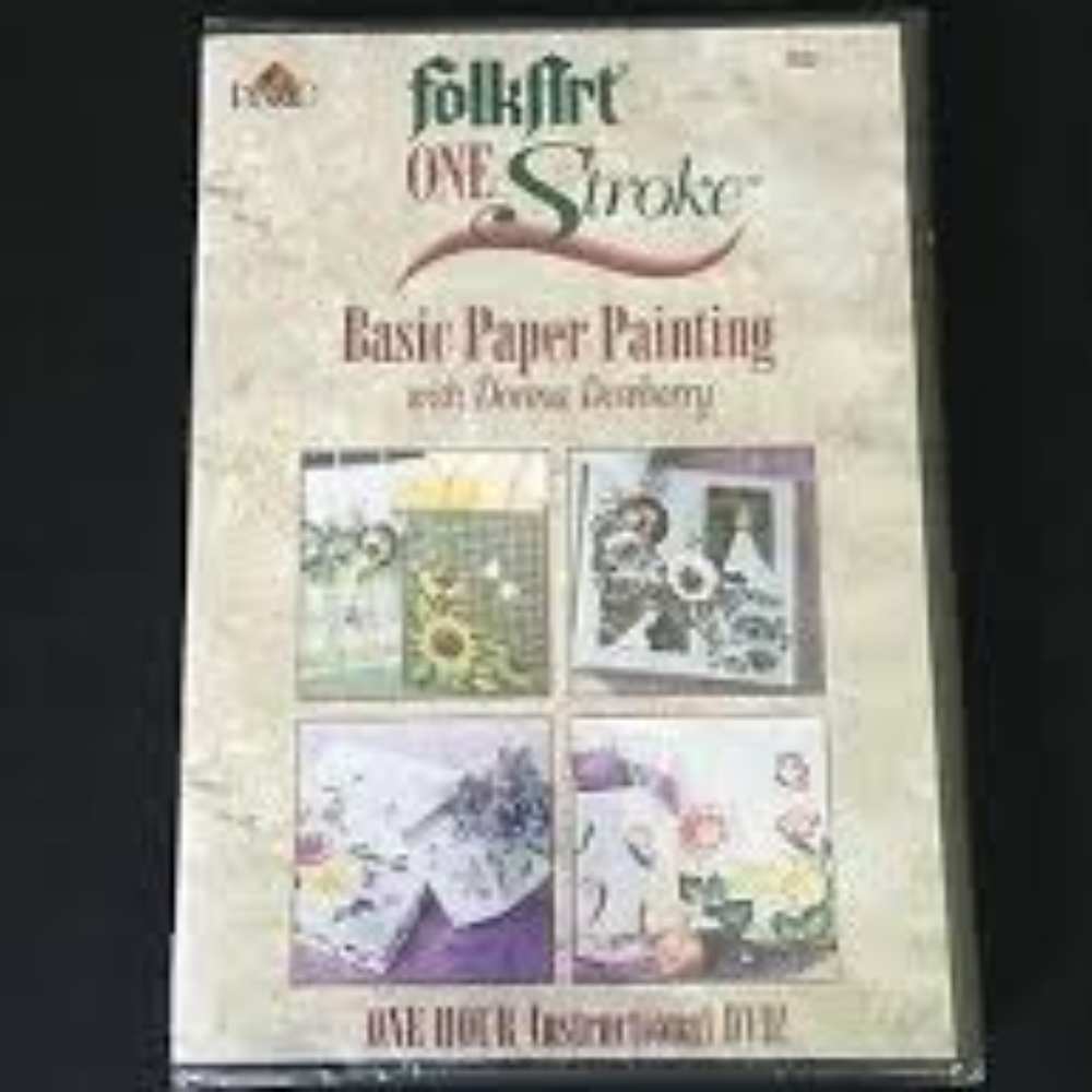 Donna Dewberry DVD One Stroke Basic Paper Painting